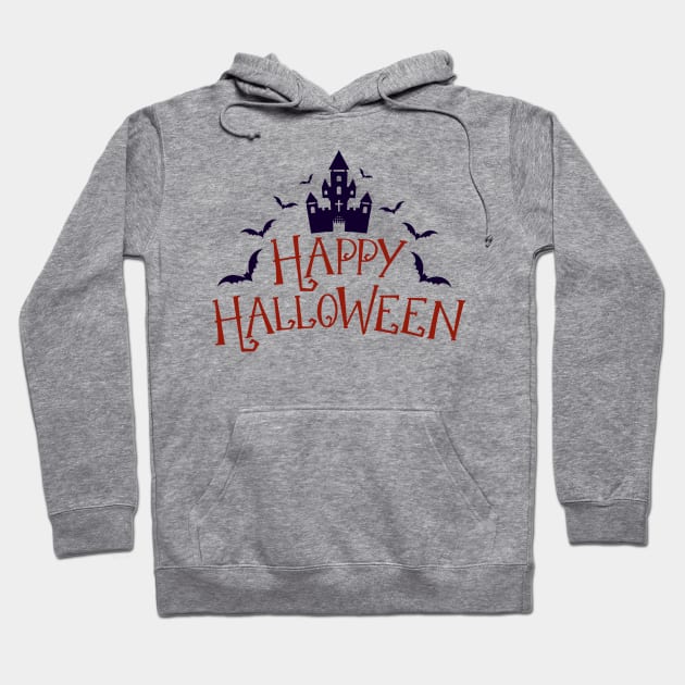 Happy Halloween Hoodie by Ombre Dreams